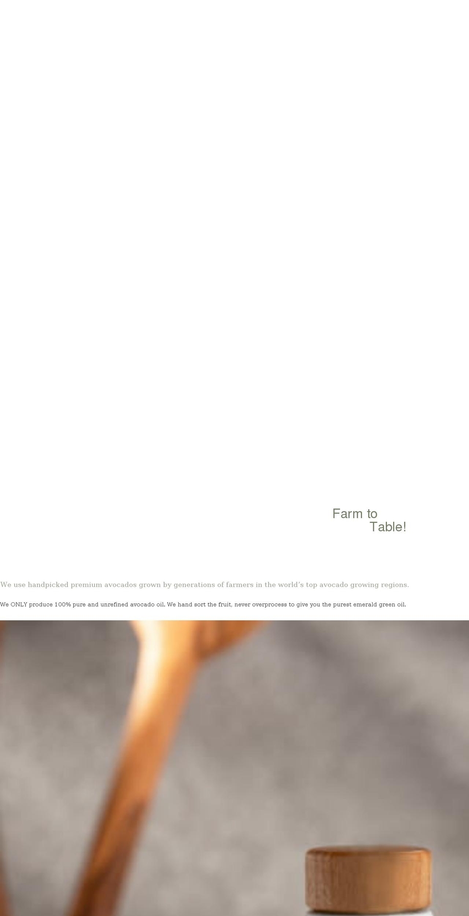 avopacific.com shopify website screenshot