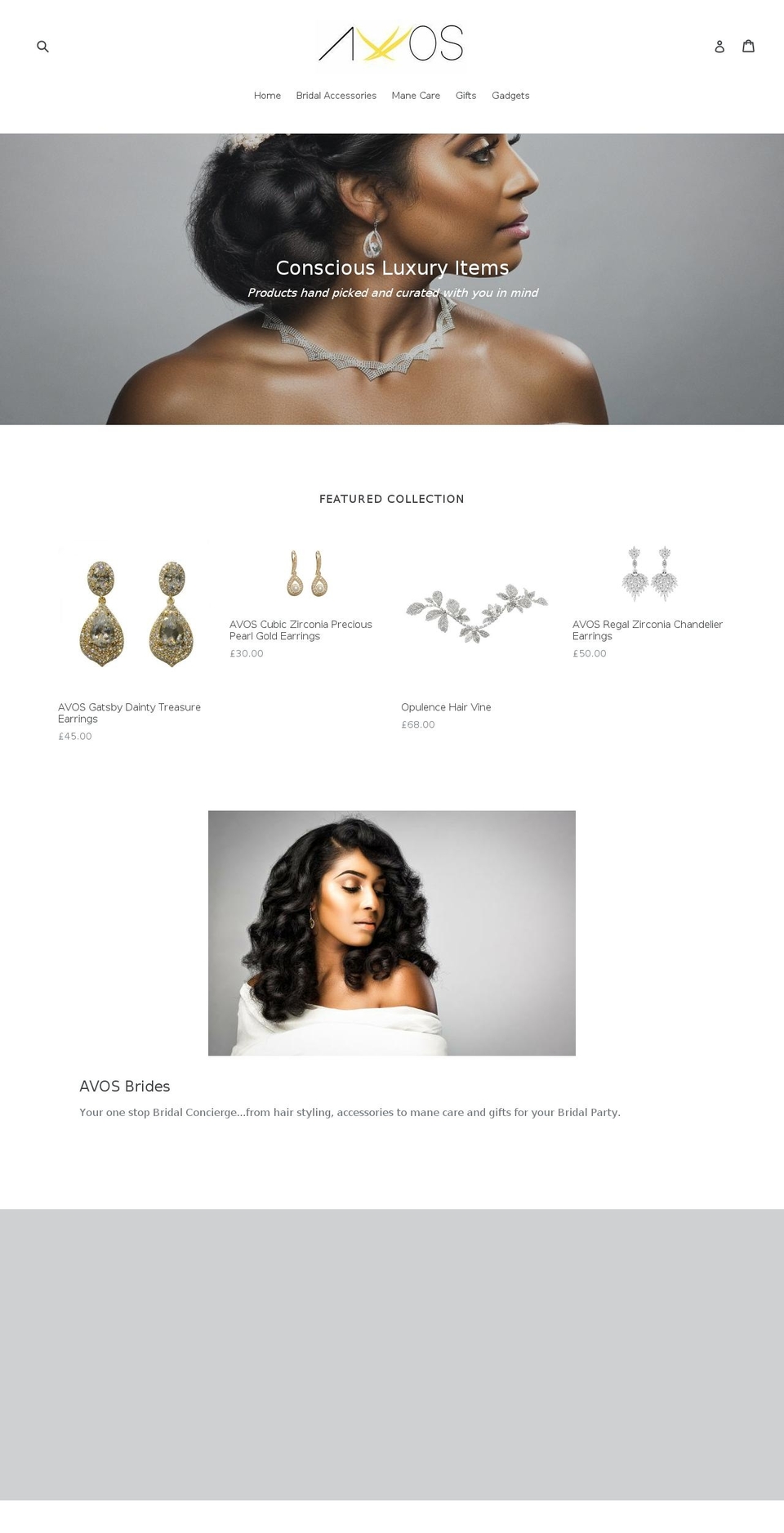avosstore.com — Shopify storefront screenshot