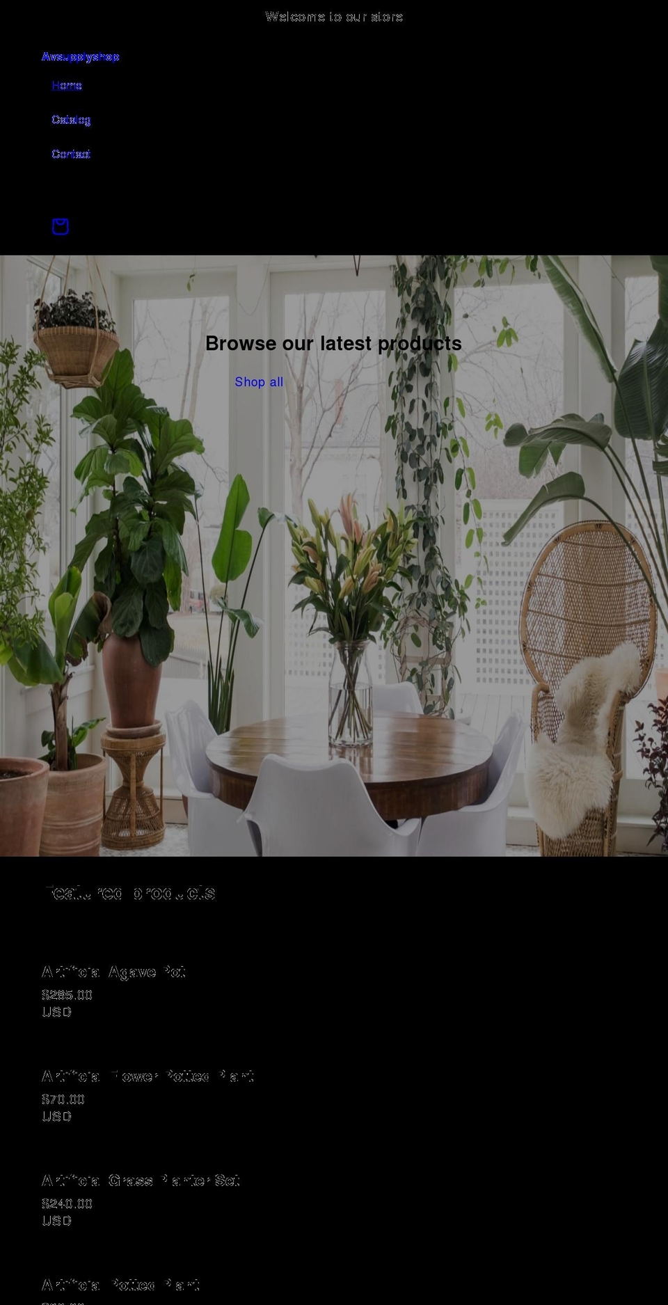 avsupplyshop.com shopify website screenshot