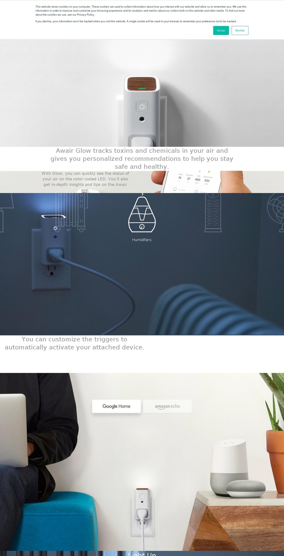 awair-prod Shopify theme site example awairglow.com