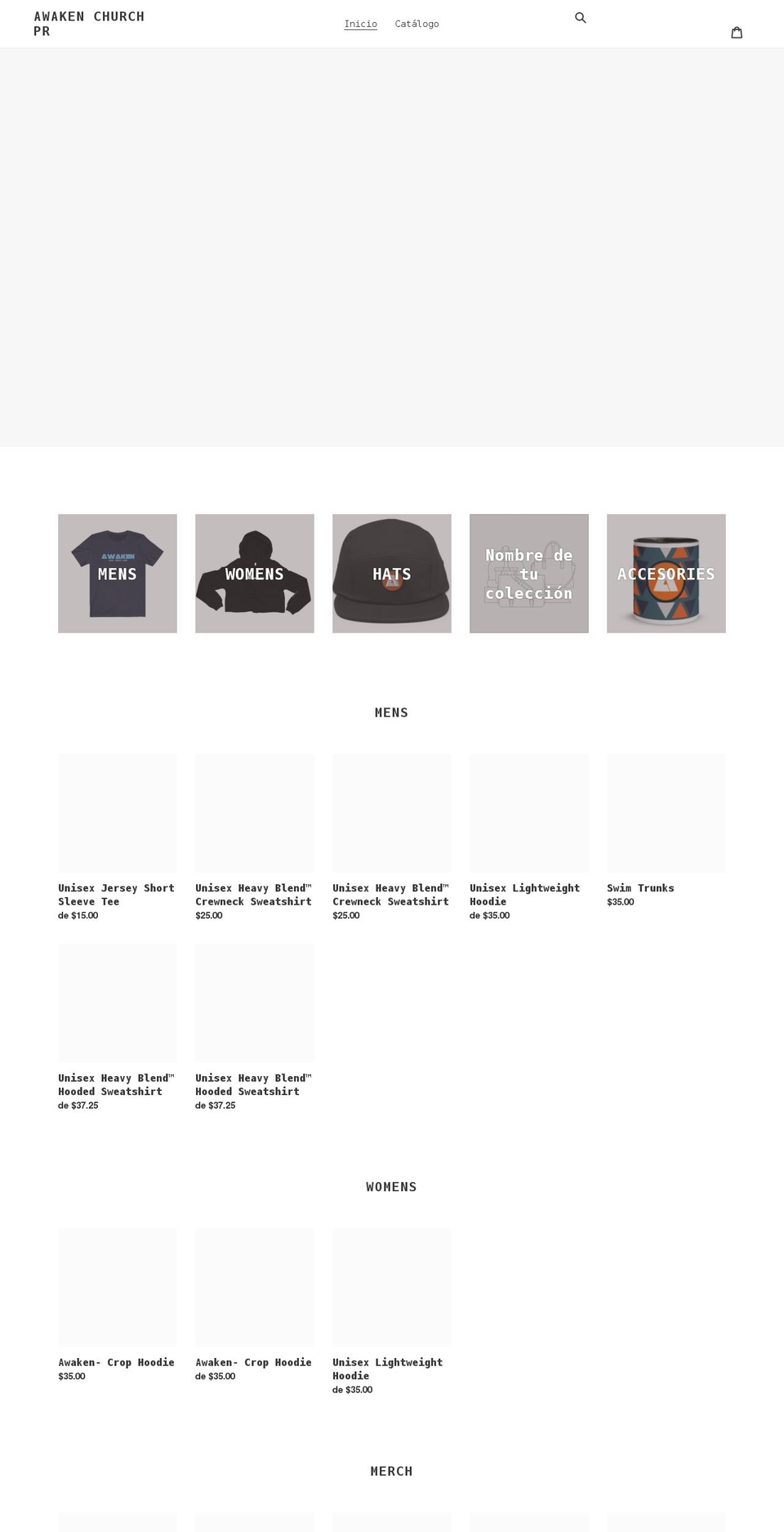 awakenfaith.myshopify.com shopify website screenshot