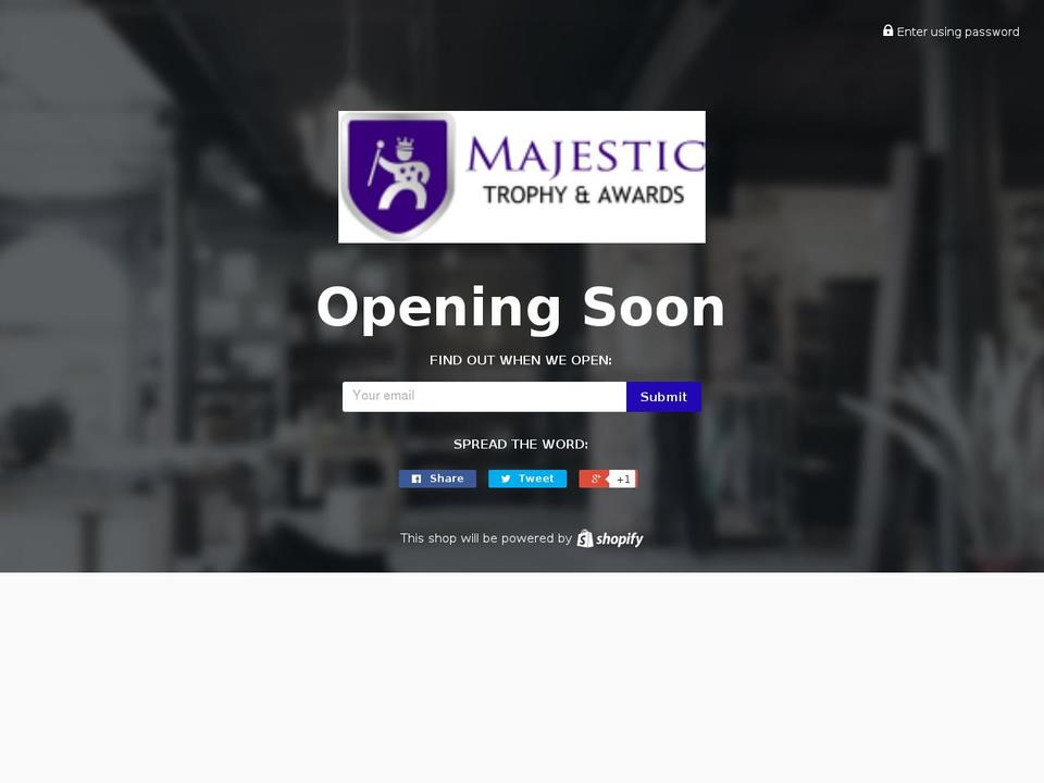 awardsplace.com shopify website screenshot