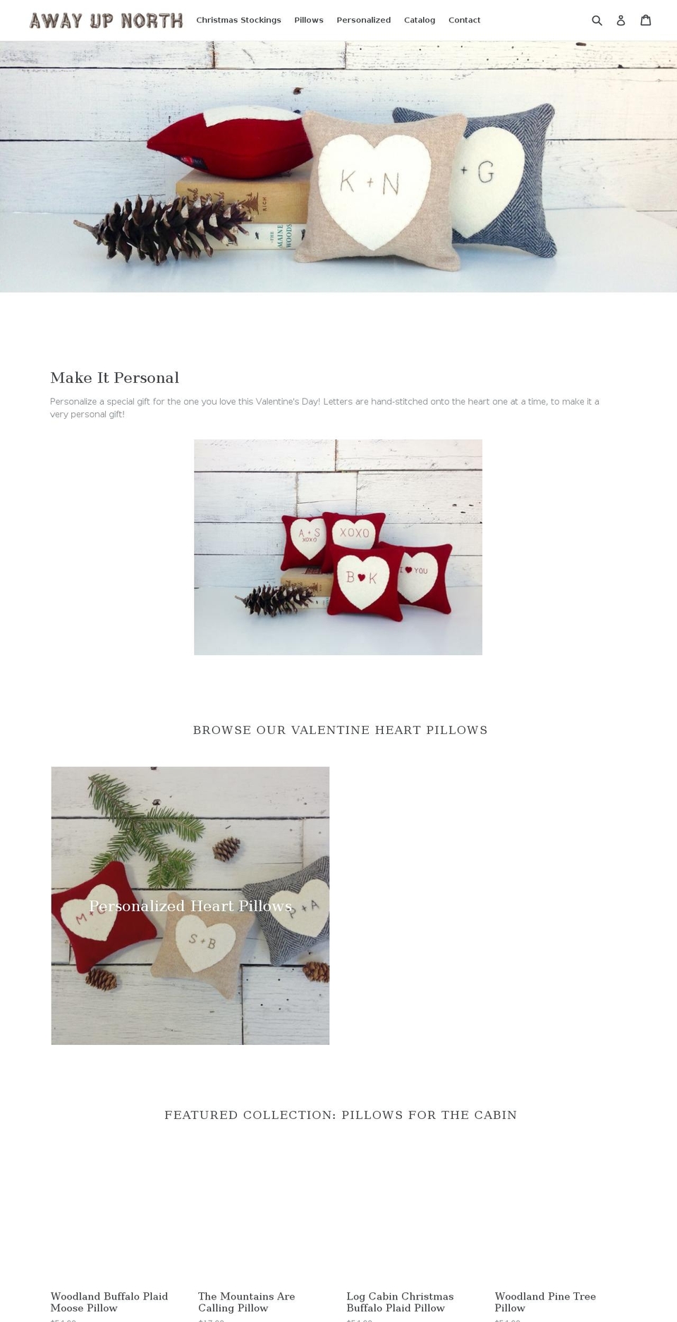 awayupnorth.com — Shopify storefront screenshot