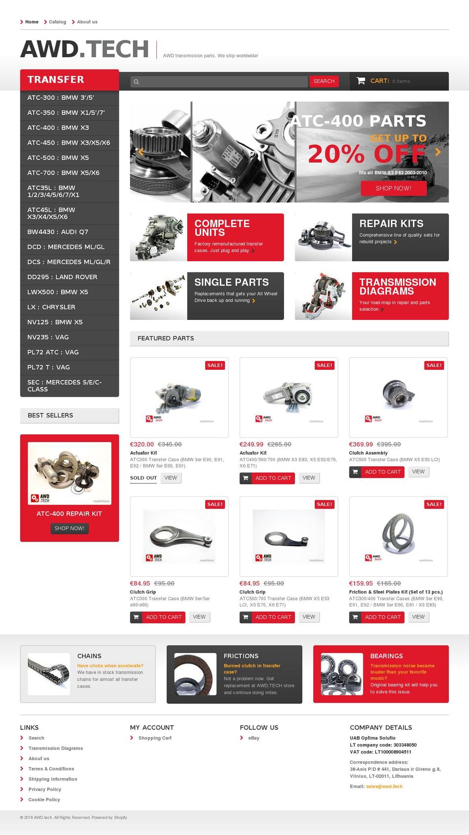 awd-tech.com — Shopify storefront screenshot