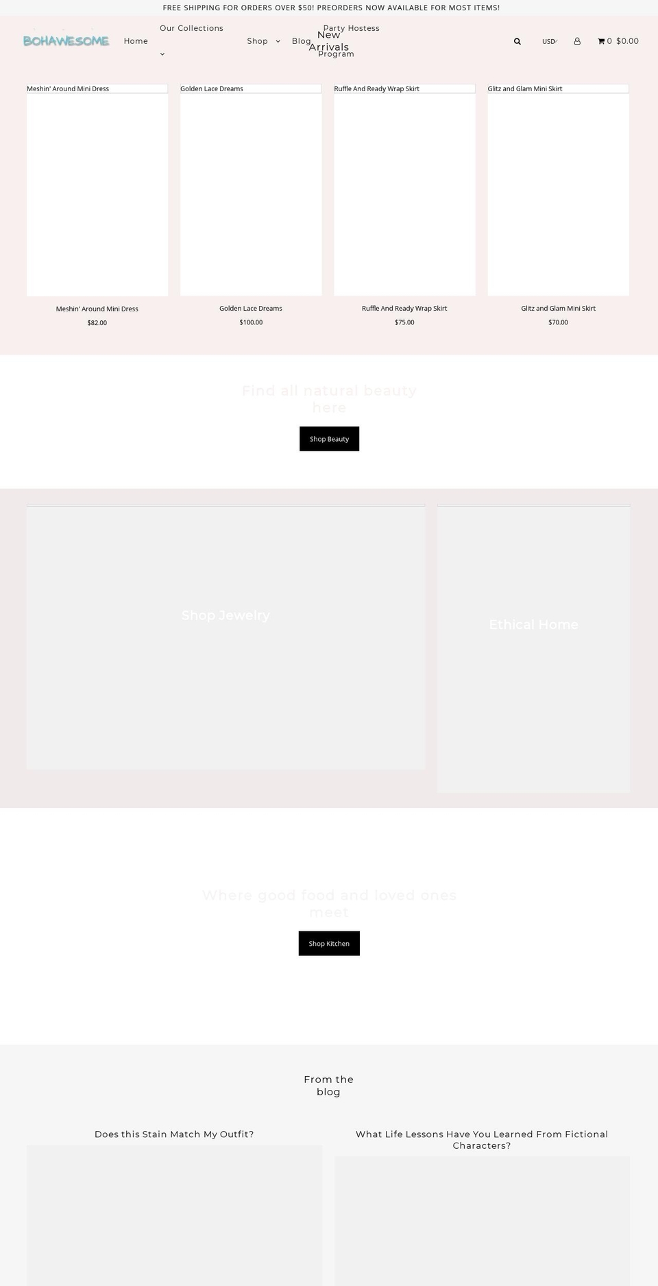 awemusingfinds.com — Shopify storefront screenshot