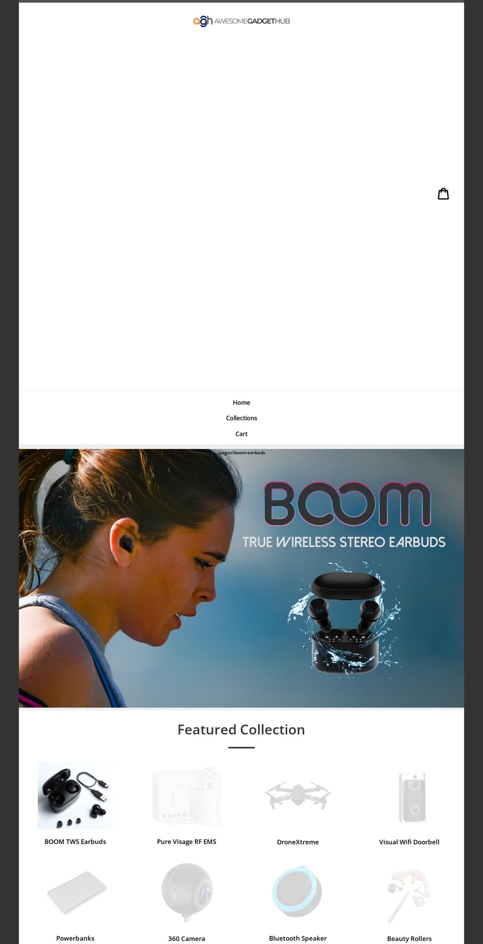awesomegadgethub.com shopify website screenshot