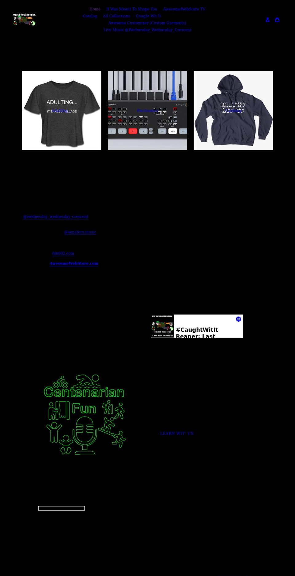 awesomewebstore.com shopify website screenshot