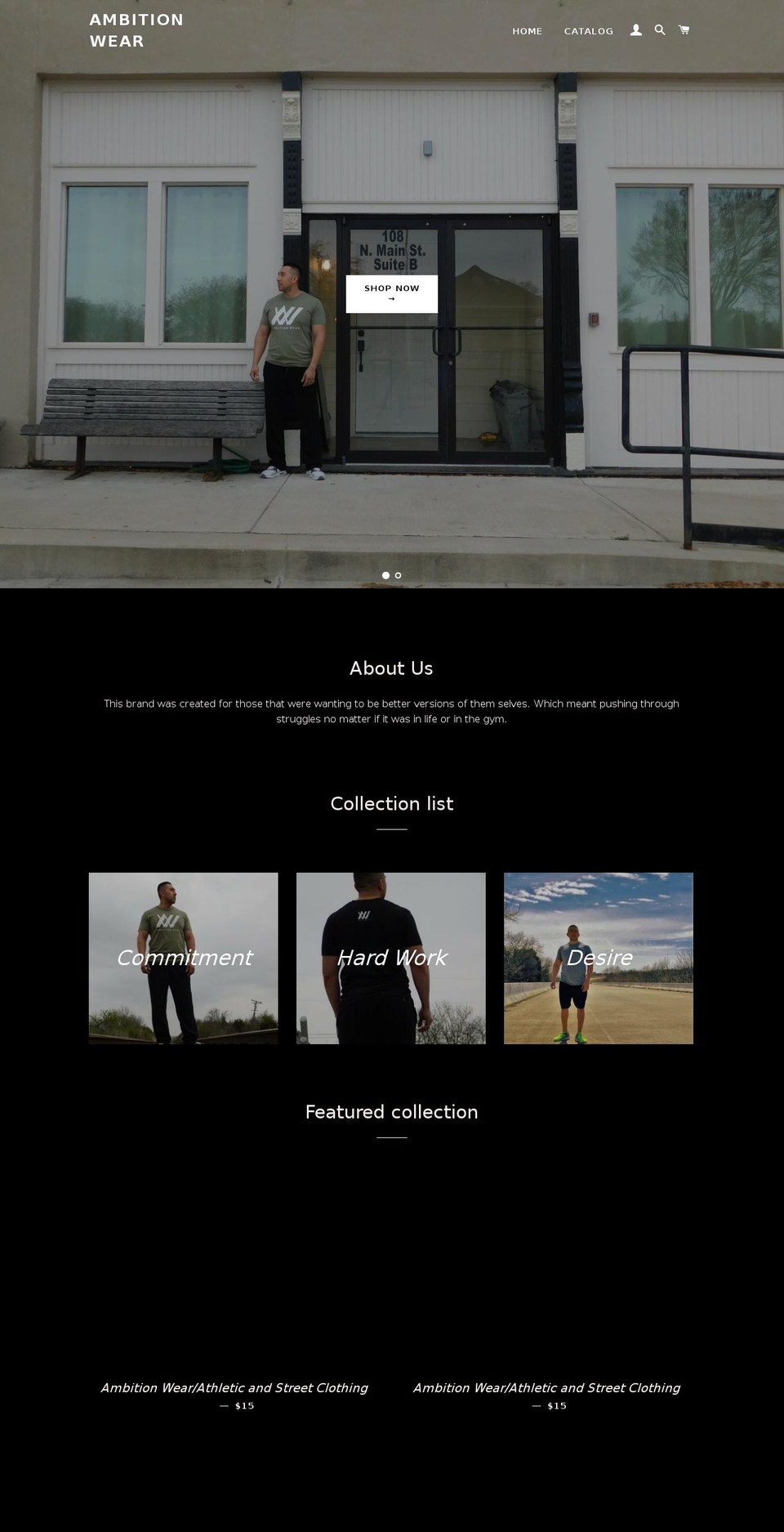awmovement.com — Shopify storefront screenshot