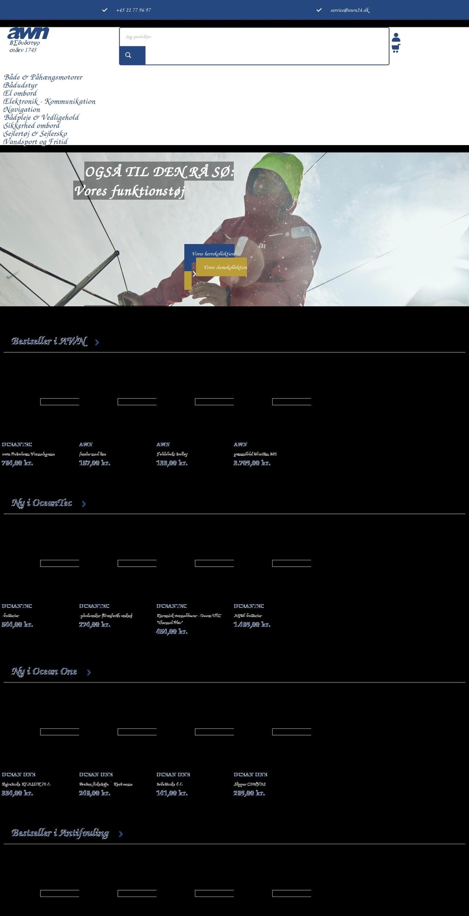 awn24.dk shopify website screenshot