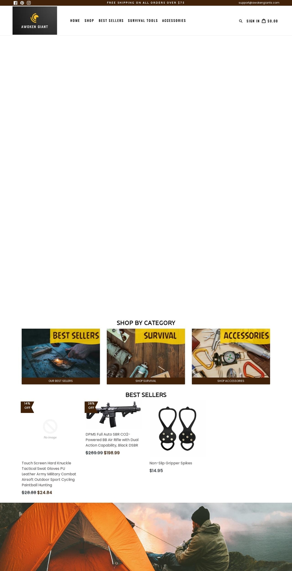 awokengiant.com shopify website screenshot