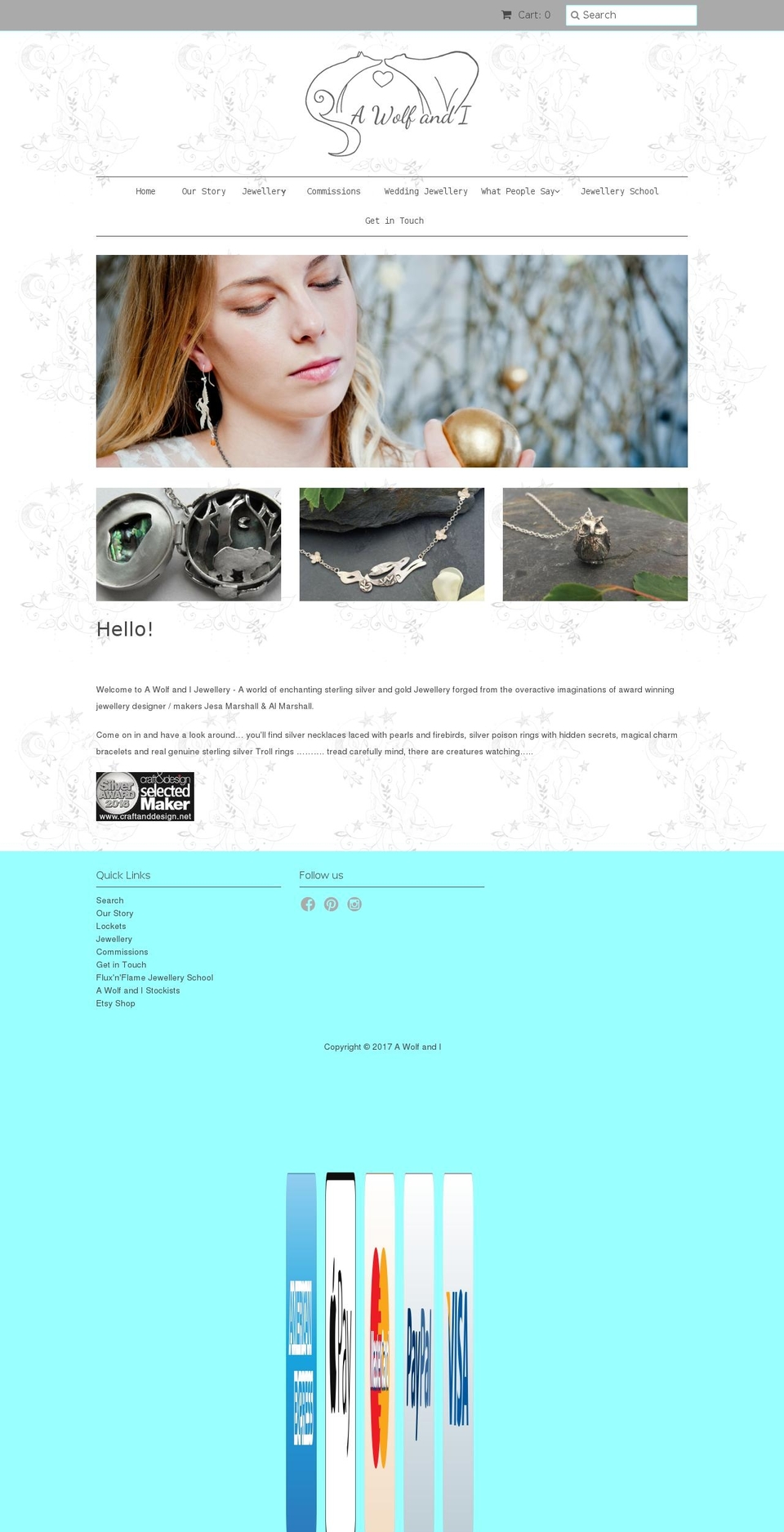 awolfandi.com shopify website screenshot