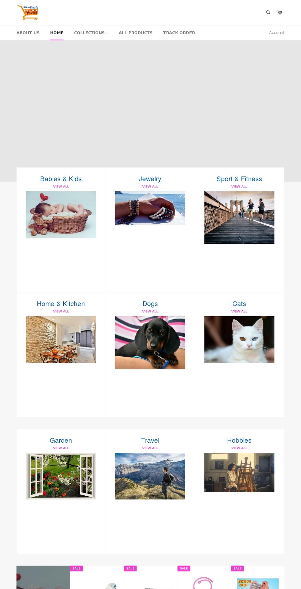 aws-deals.com — Shopify storefront screenshot