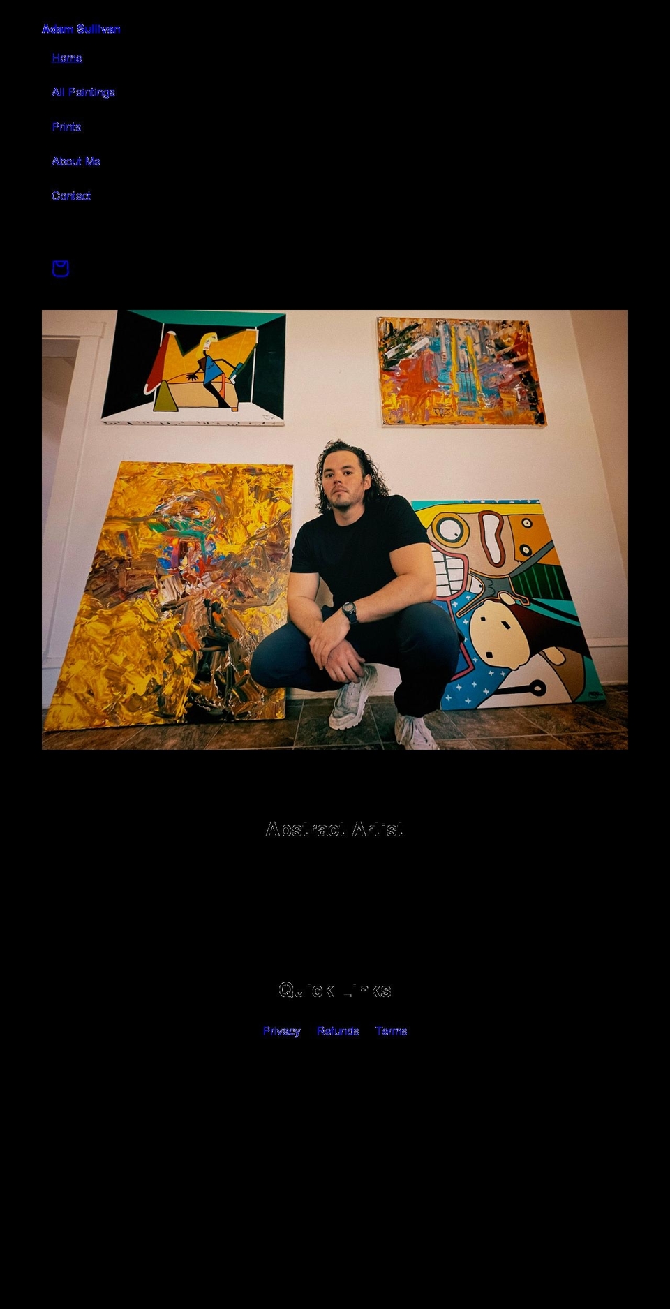 awwsullivan.com shopify website screenshot