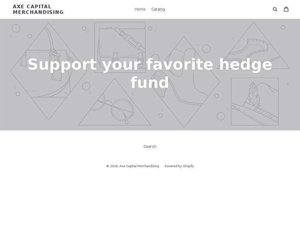 axecapmerc.com — Shopify storefront screenshot