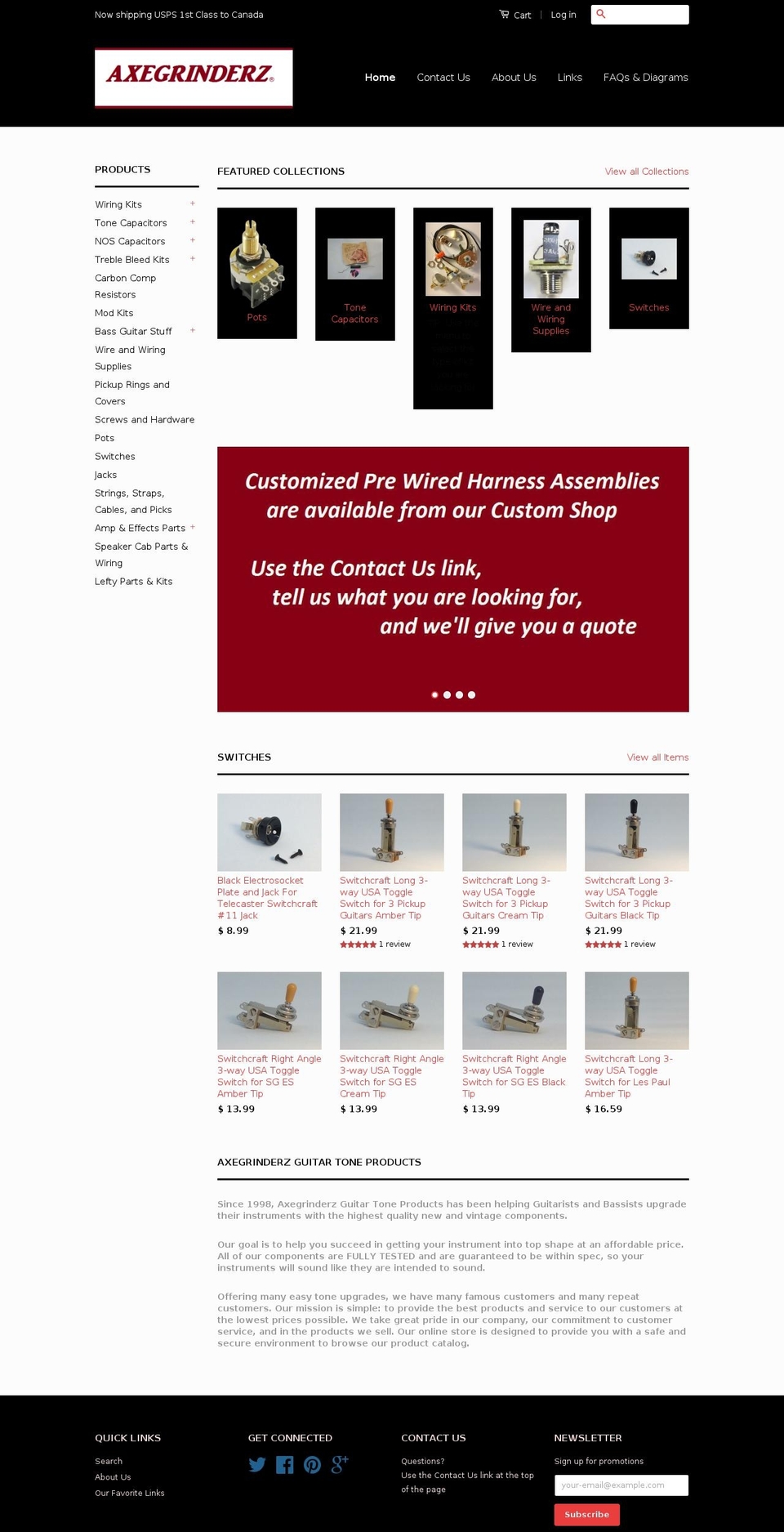 axextreme.com — Shopify storefront screenshot