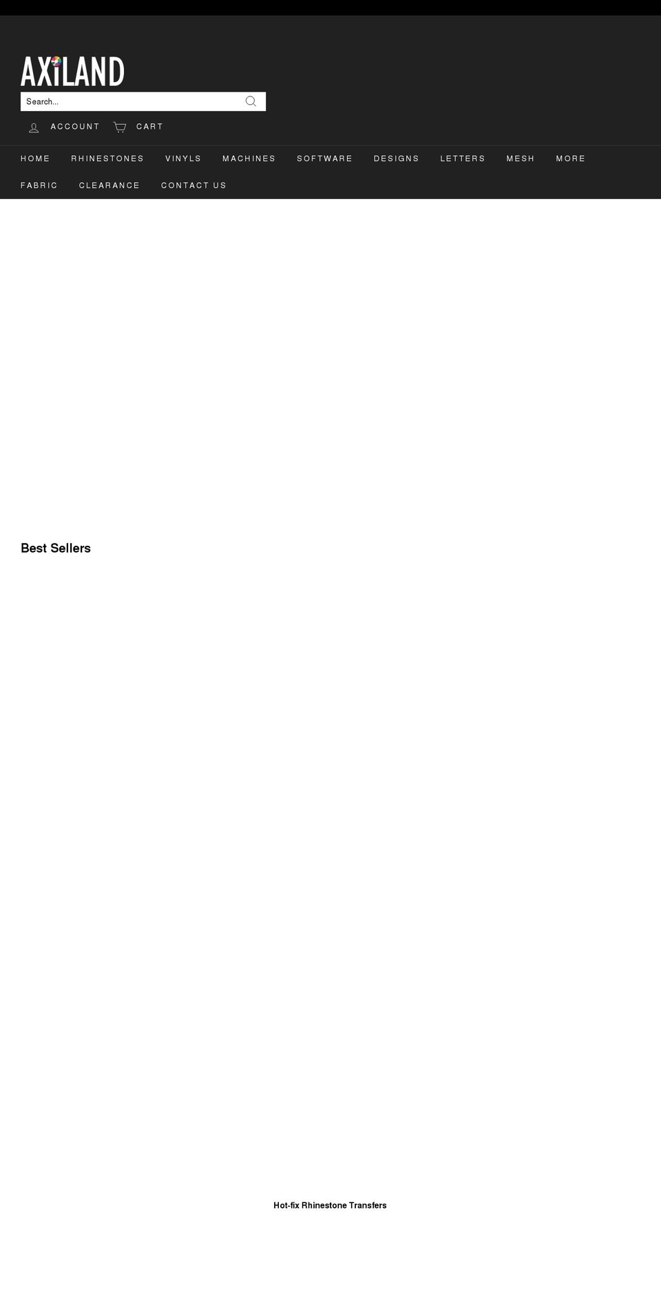 axiland.com shopify website screenshot
