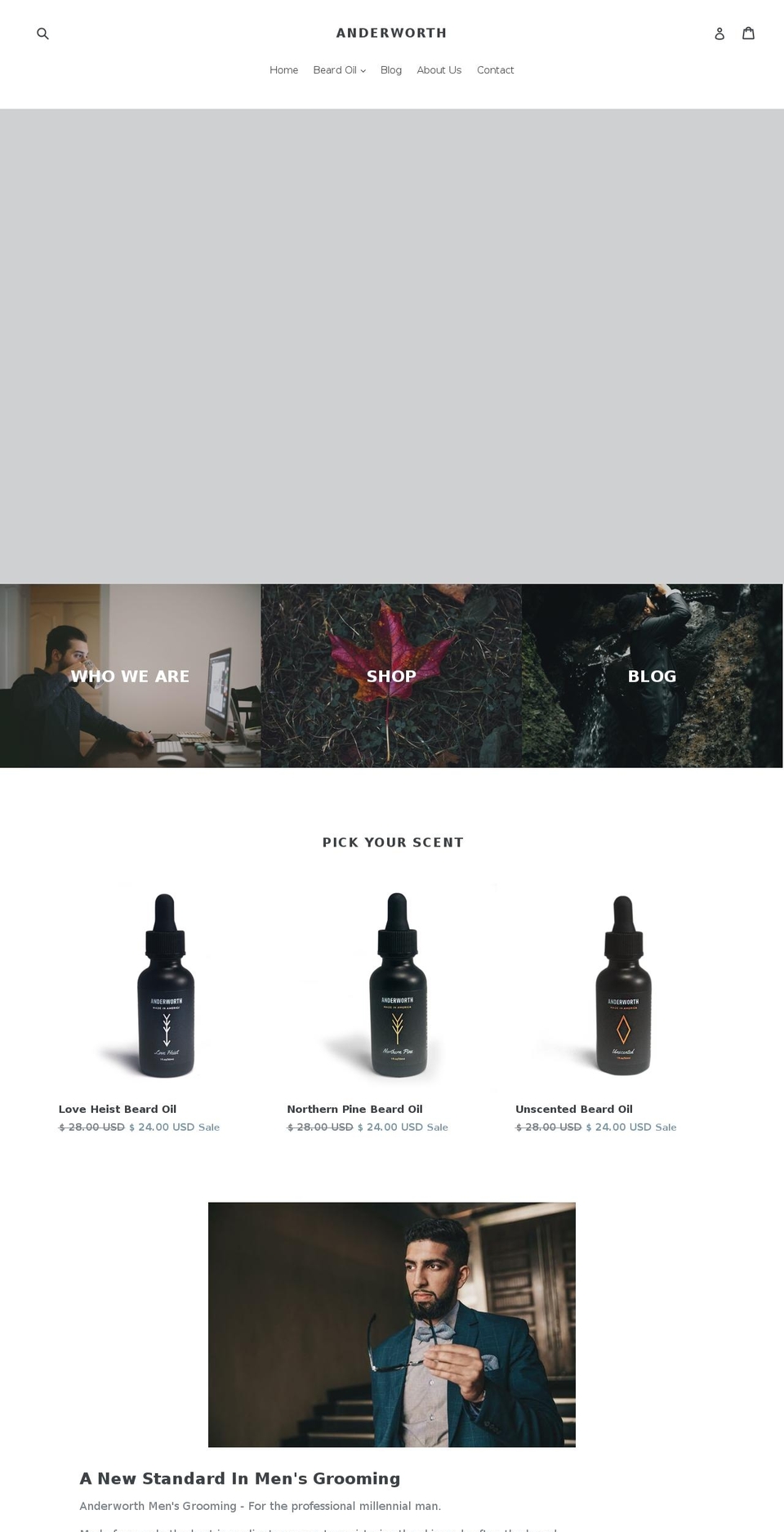 axlandalice.com shopify website screenshot