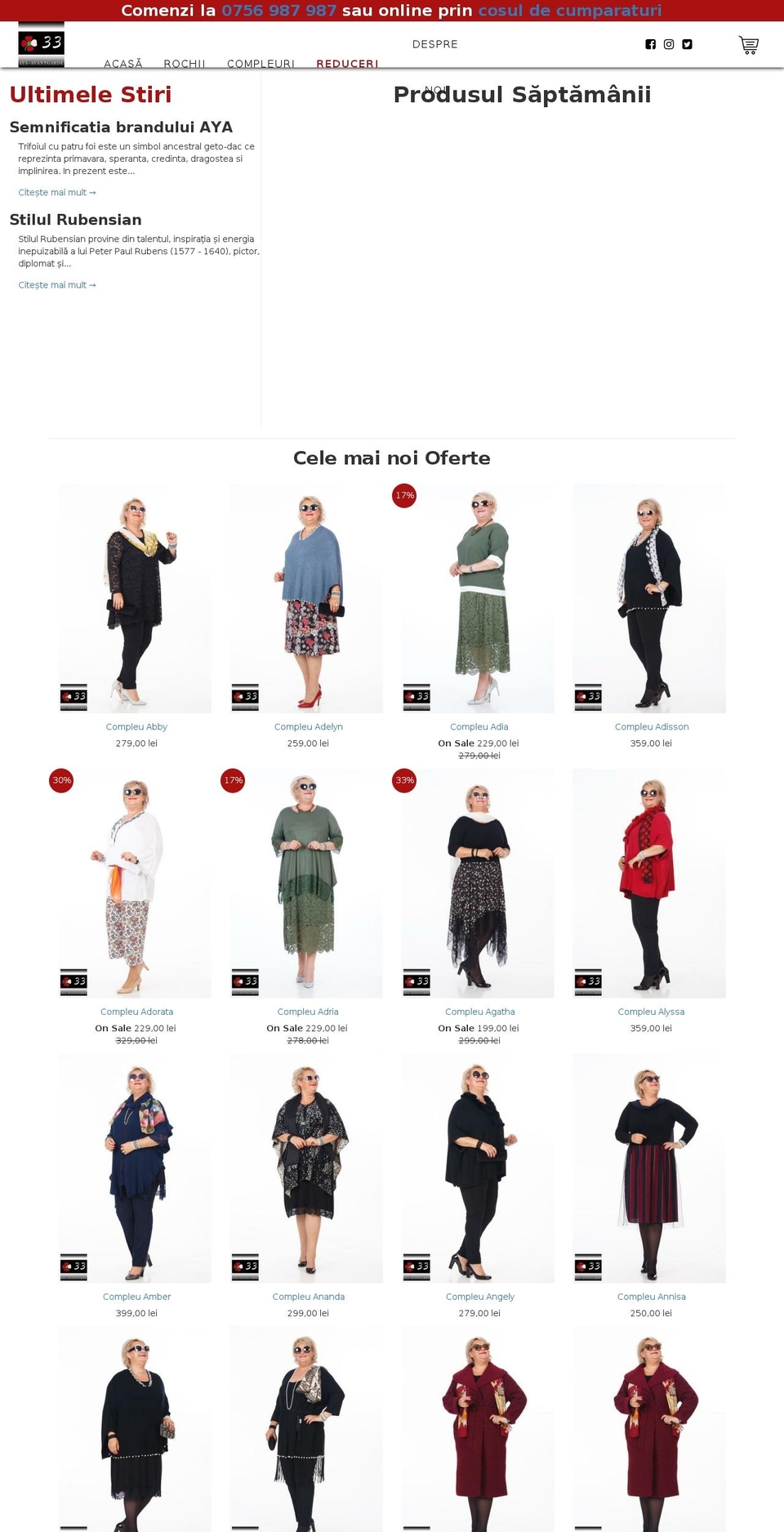 aya-avantgarde.com — Shopify storefront screenshot