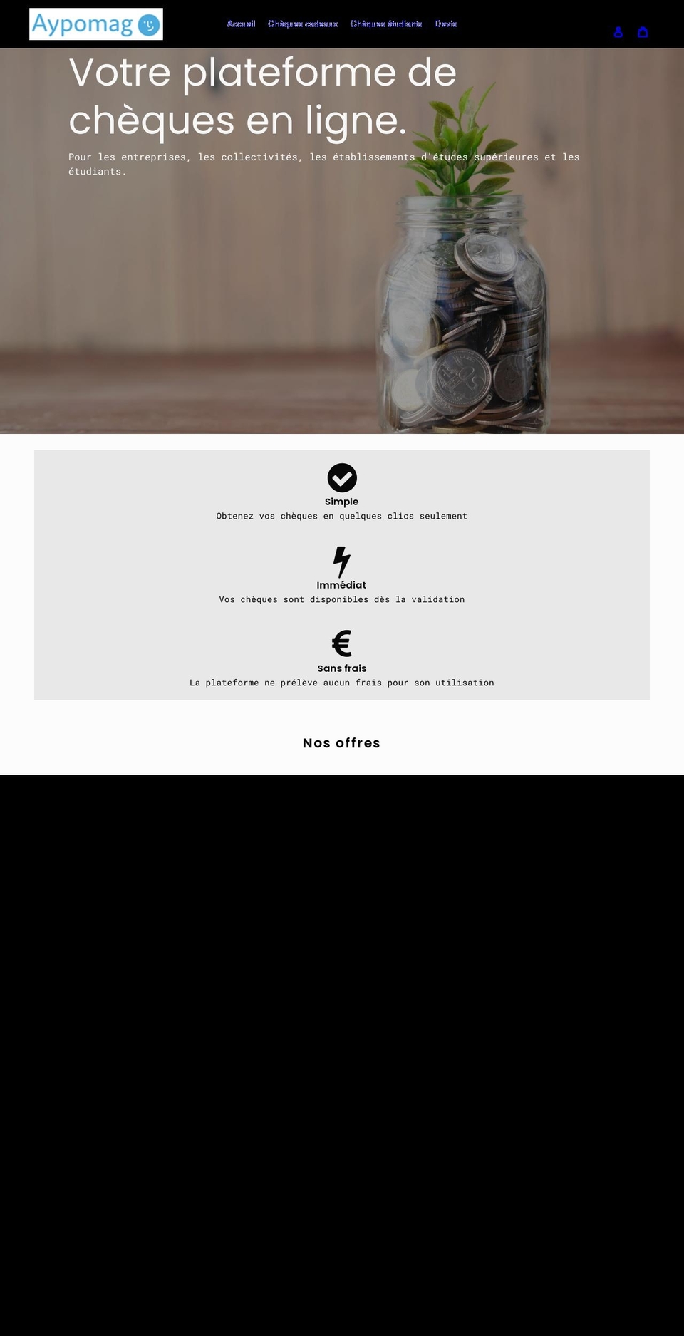 aypomag.com shopify website screenshot