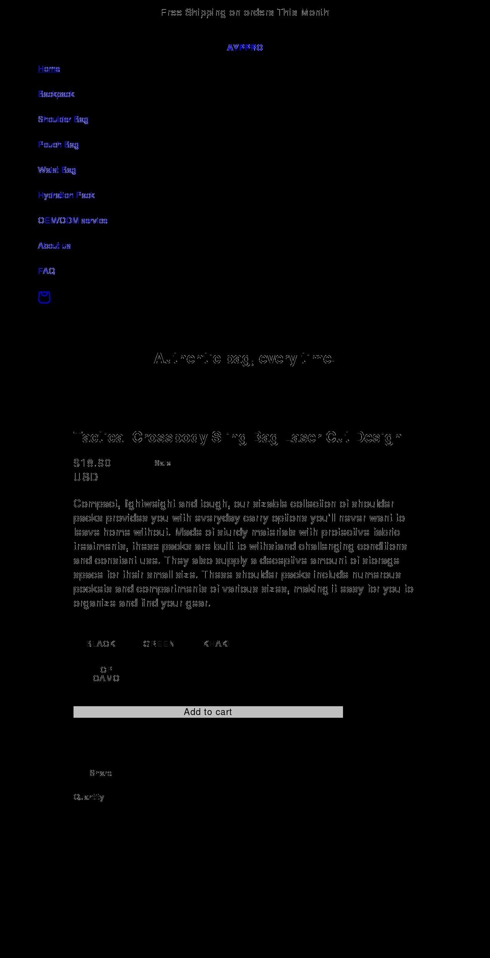 ayppro.com shopify website screenshot