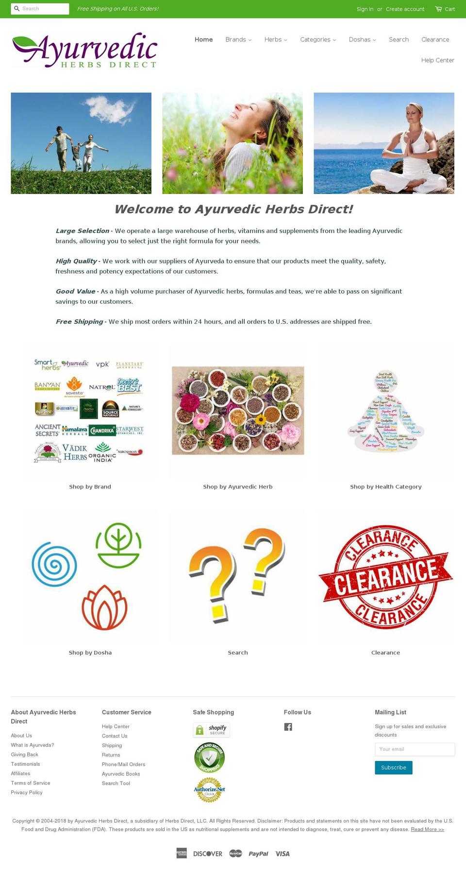 theme-export-herbs-direct-myshopify-com-theme Shopify theme site example ayurvedicherbdirect.com