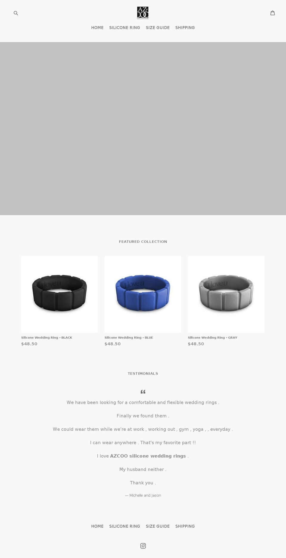 azcoo.net shopify website screenshot