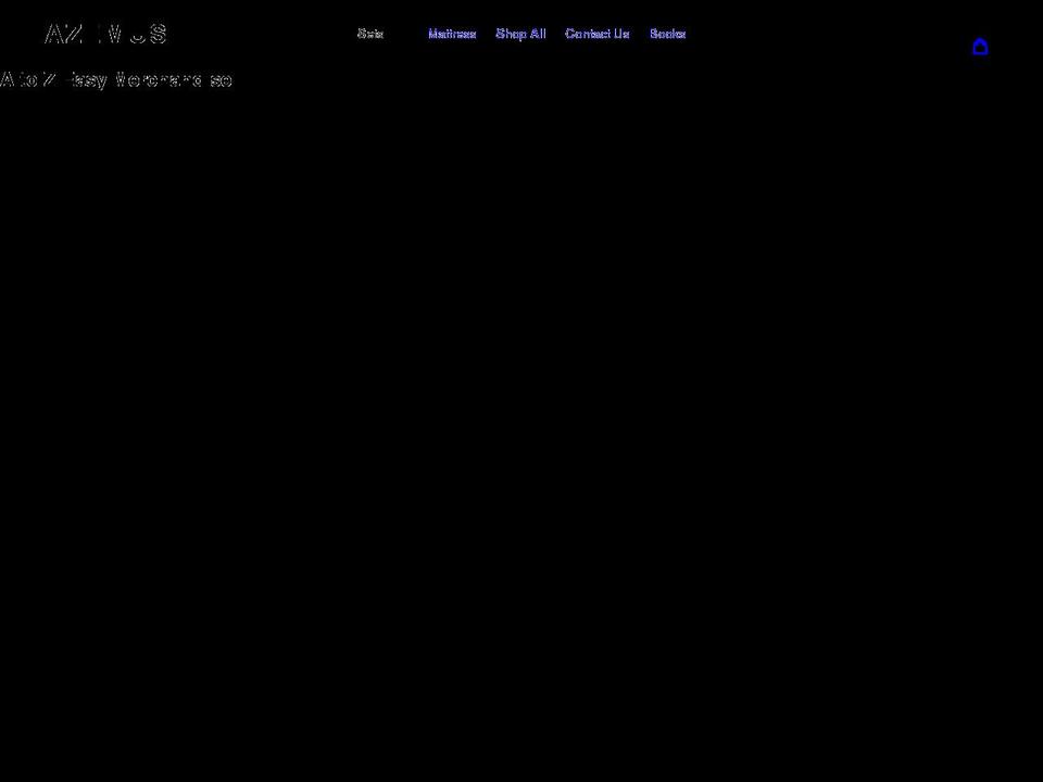 azemus.com shopify website screenshot