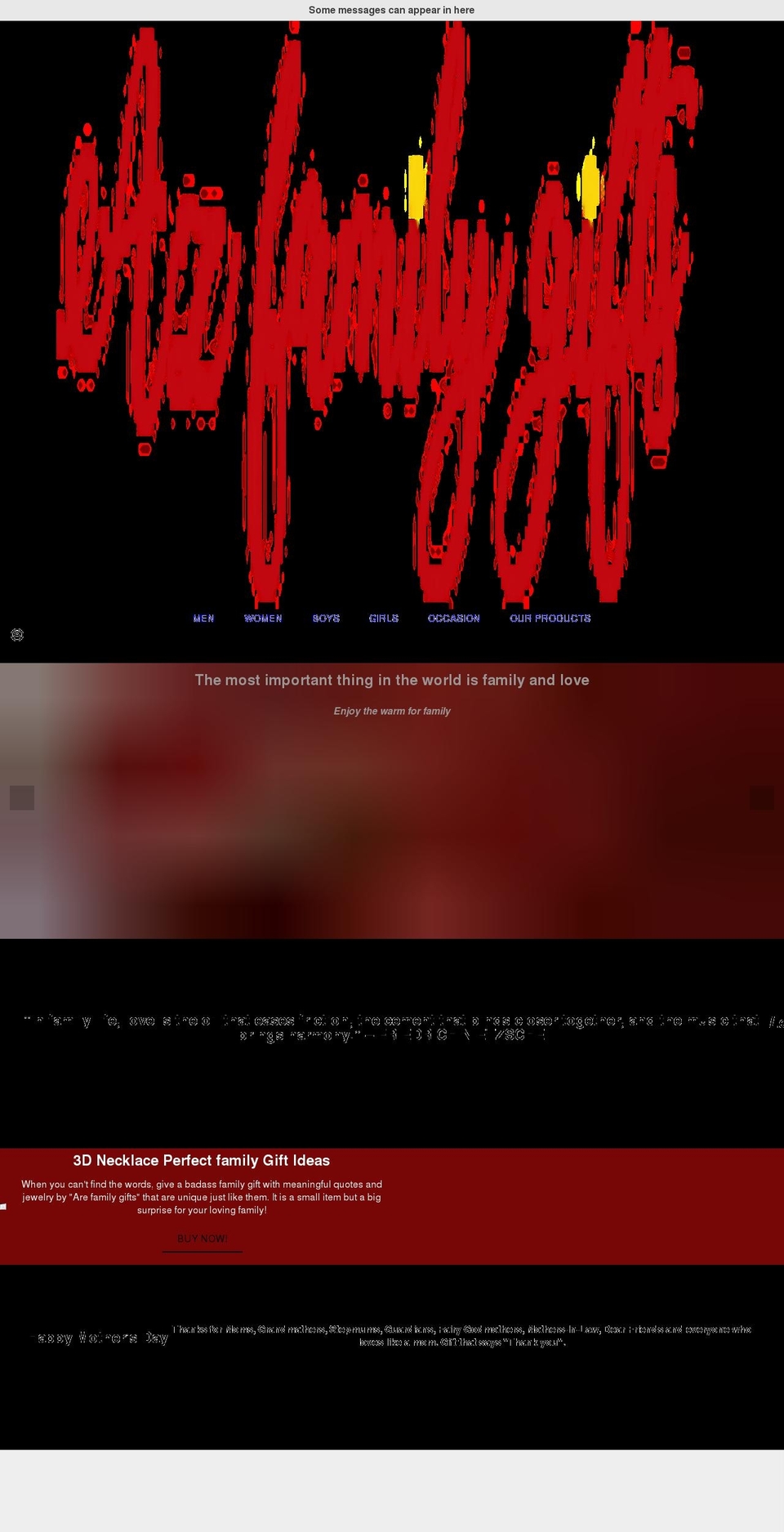 azfamilygifts.com shopify website screenshot