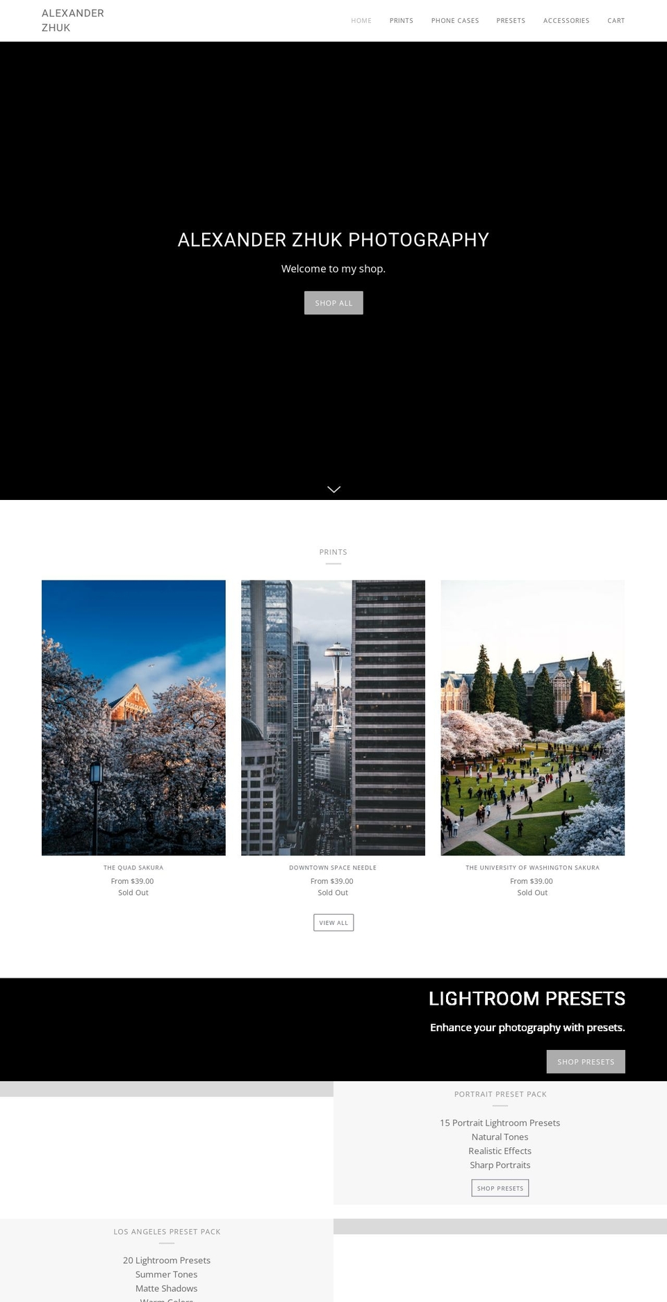 azhukpro.com shopify website screenshot