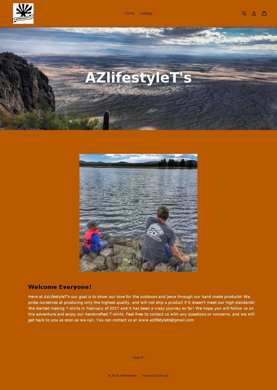 azlifestylets.com — Shopify storefront screenshot