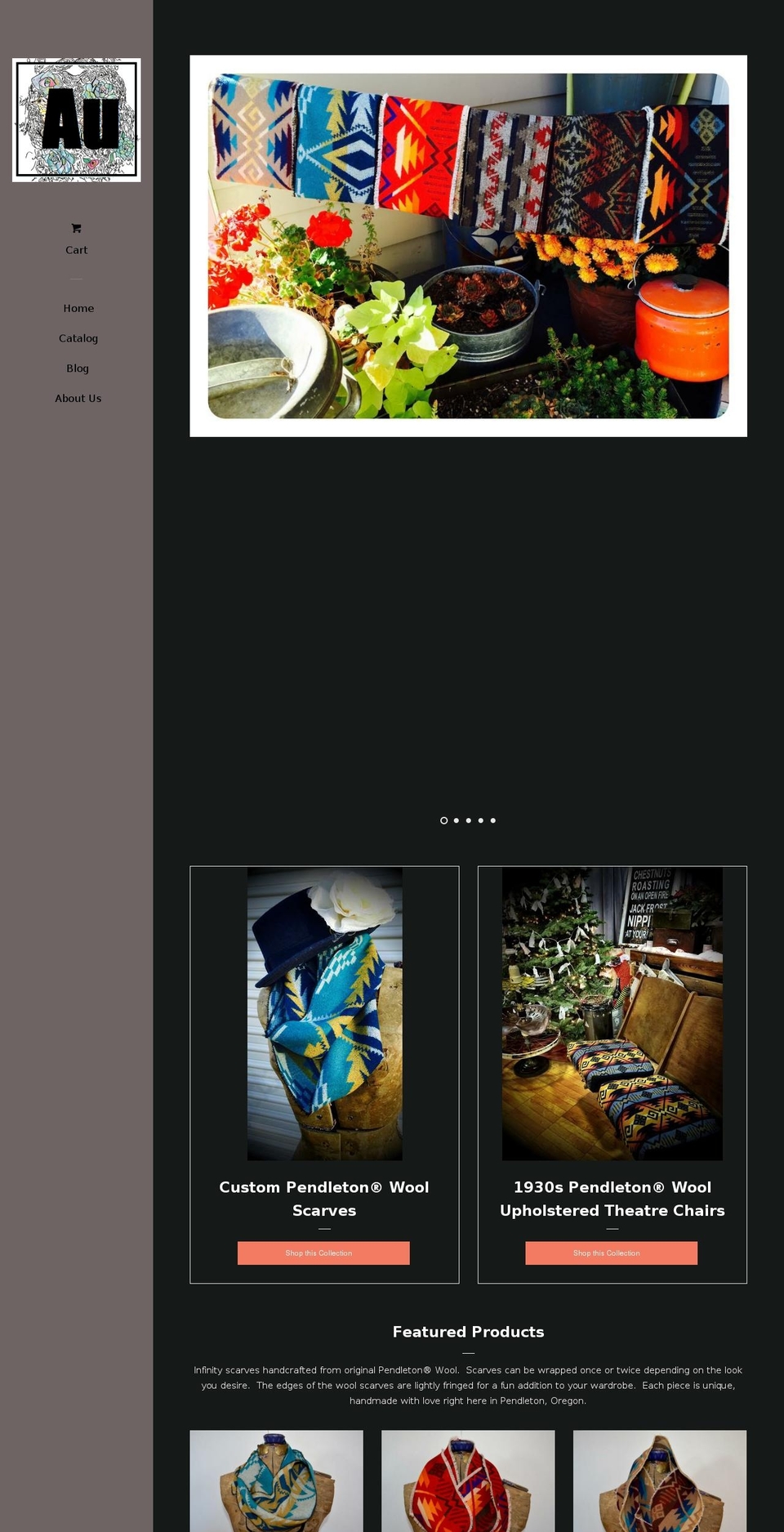 azlynns-uniquities.com — Shopify storefront screenshot