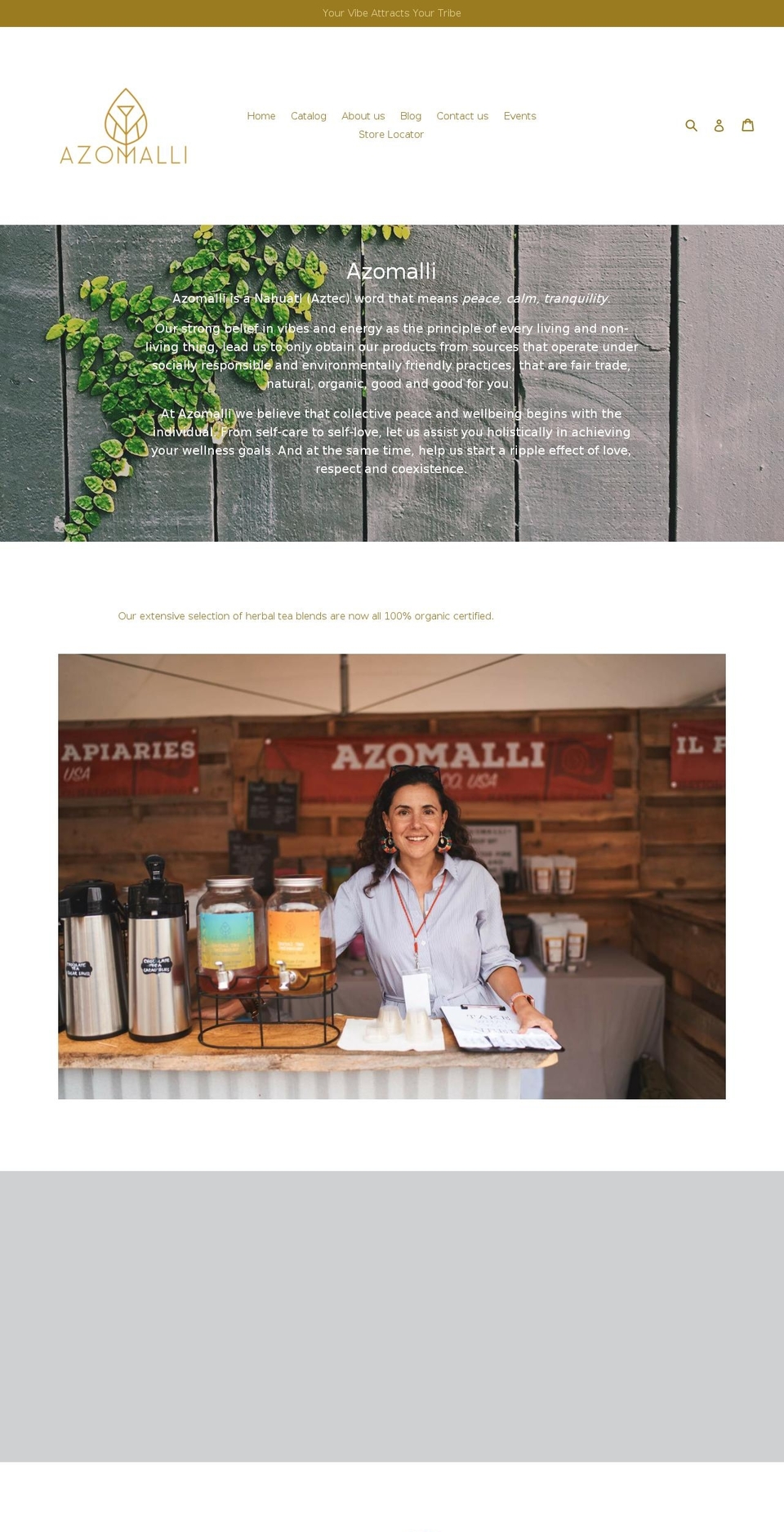azomalli.net shopify website screenshot