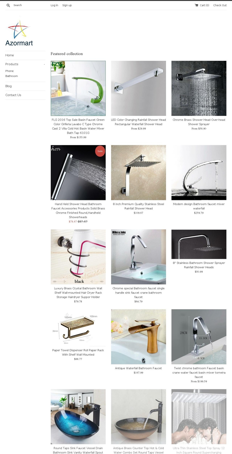 azormart.com — Shopify storefront screenshot