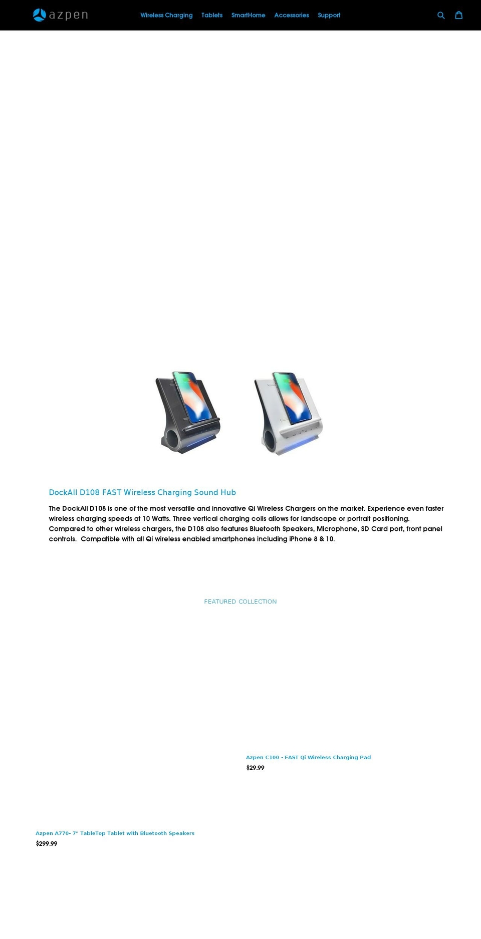azpeninnovation.com shopify website screenshot