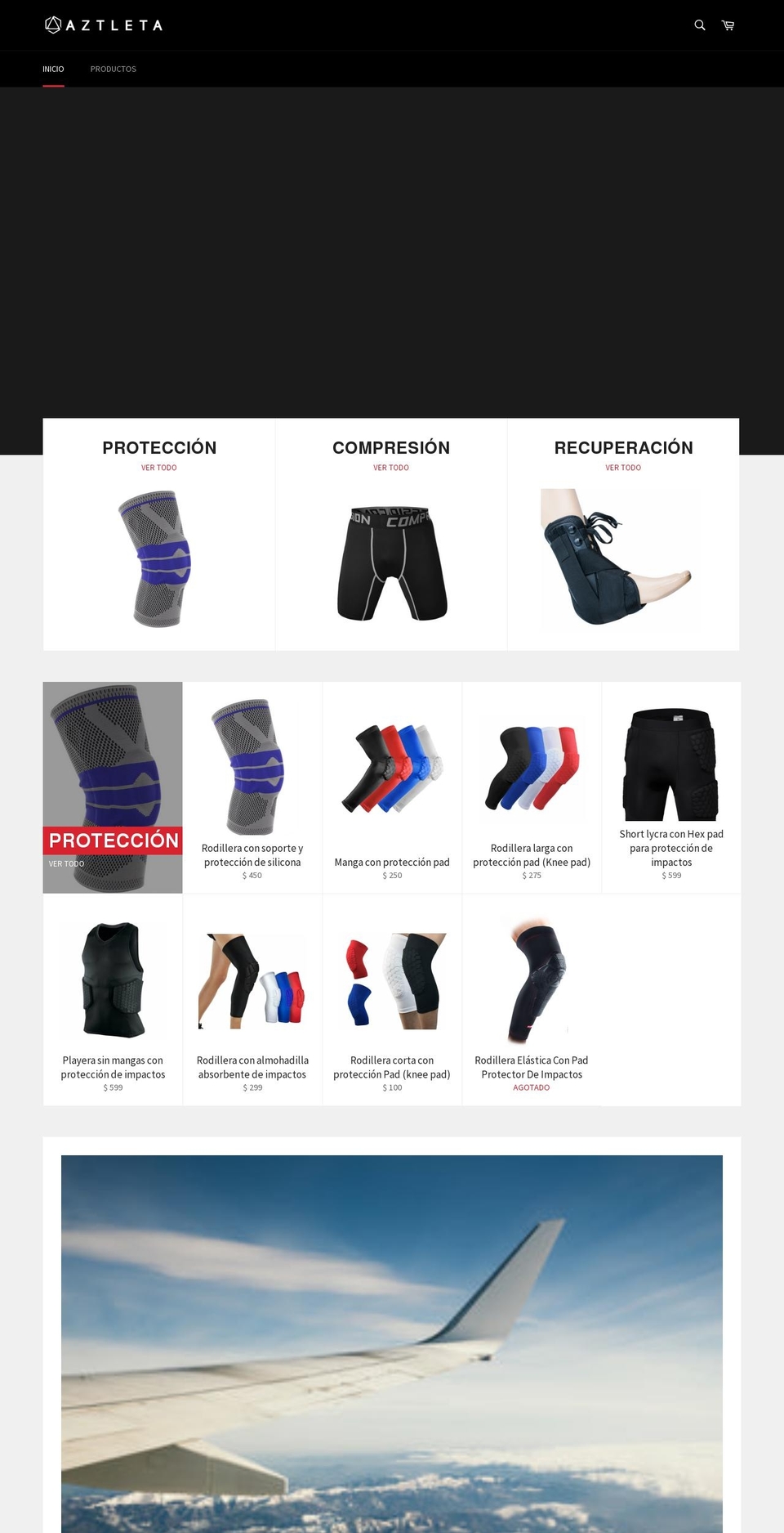 aztleta.com — Shopify storefront screenshot