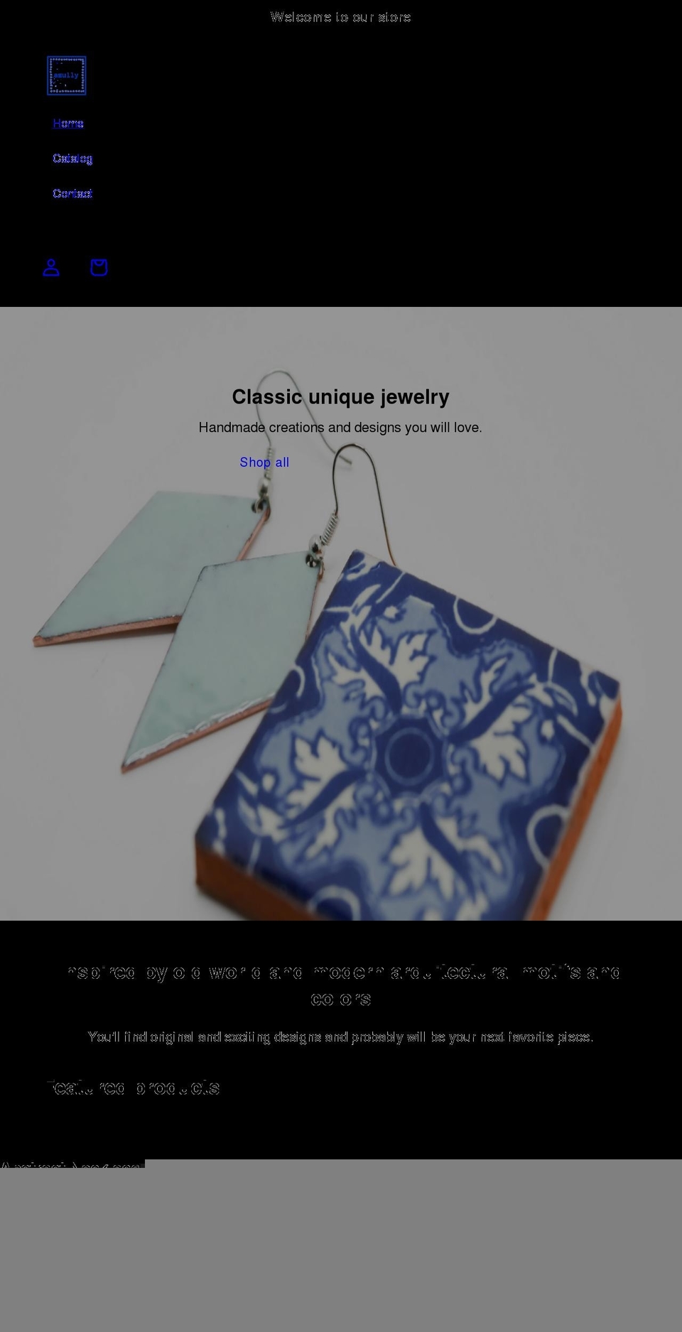 azully.com shopify website screenshot