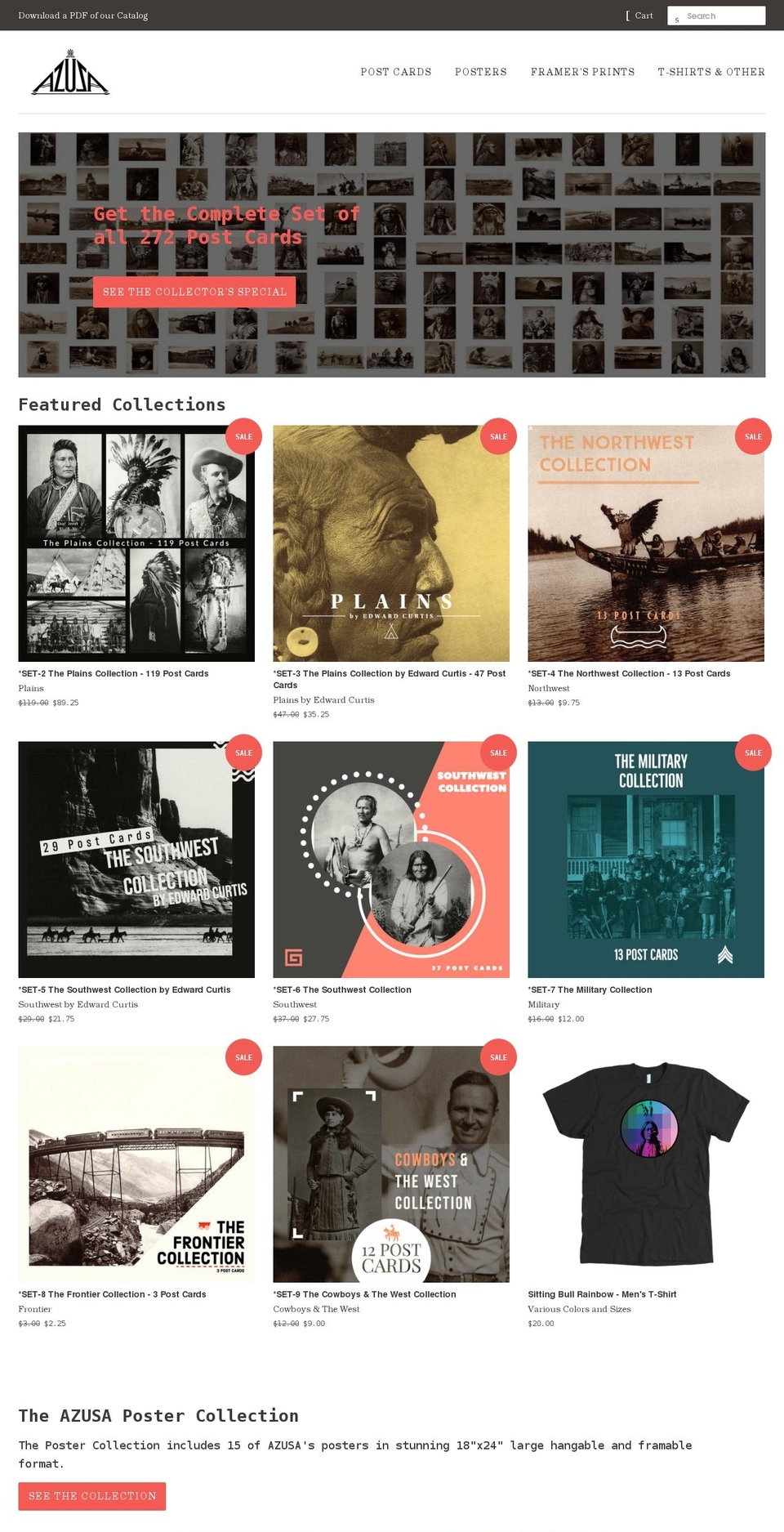 azusapublishing.com shopify website screenshot