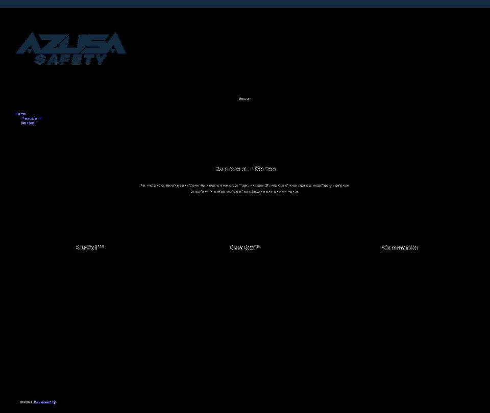 azusasafety.com shopify website screenshot