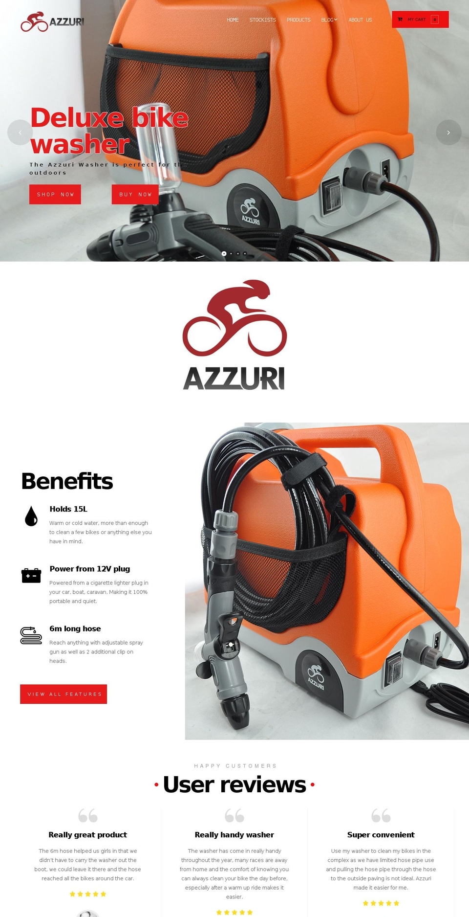 ap-strollik-myshopify-com Shopify theme site example azzuricycling.com