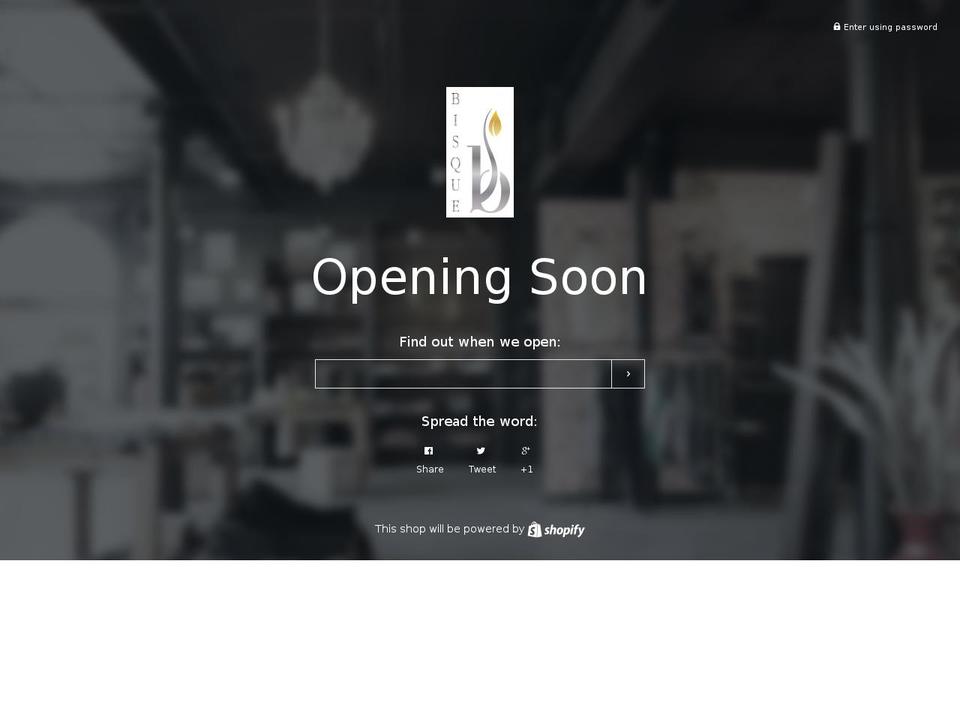 b-i-s-q-u-e.com shopify website screenshot