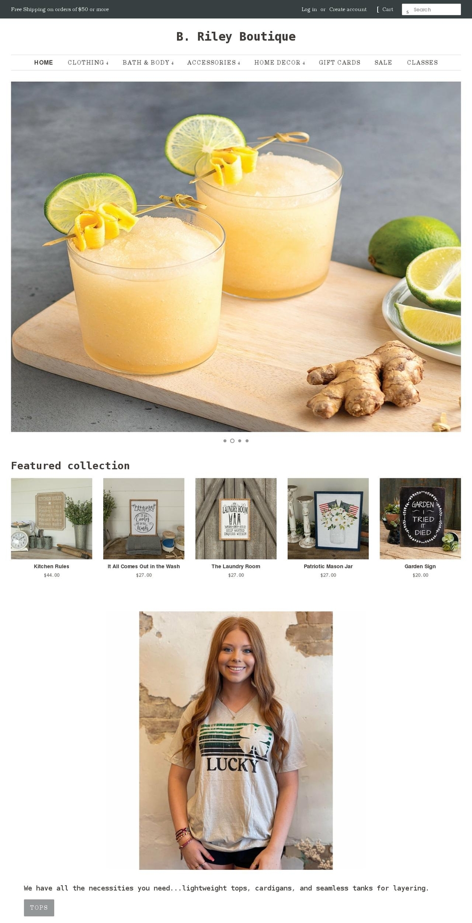 b-riley.com shopify website screenshot