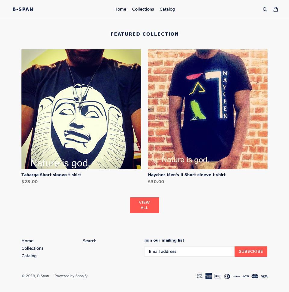 b-span.com shopify website screenshot