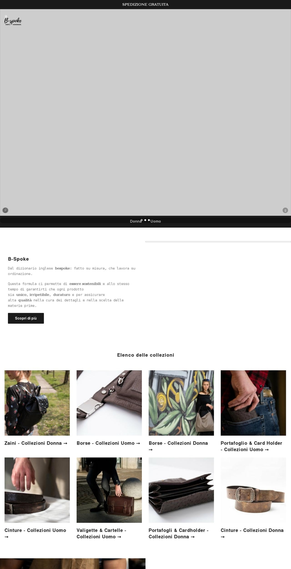 b-spoke.shop shopify website screenshot