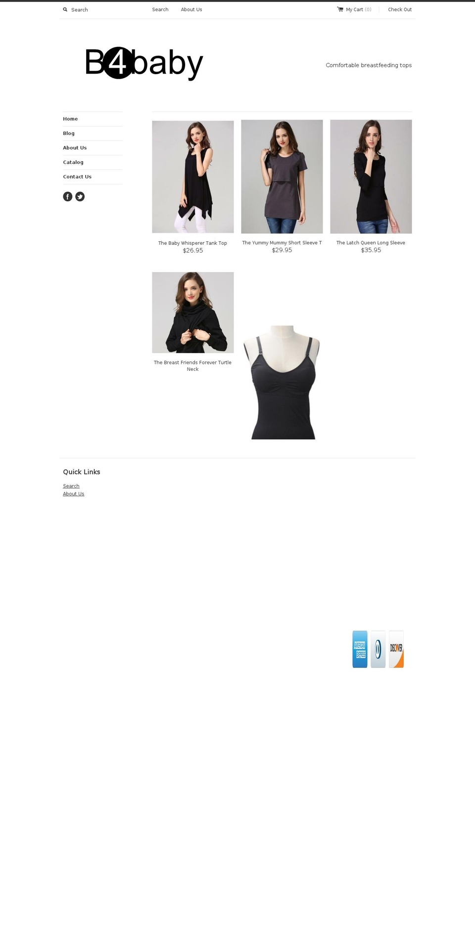 b4babyco.com shopify website screenshot