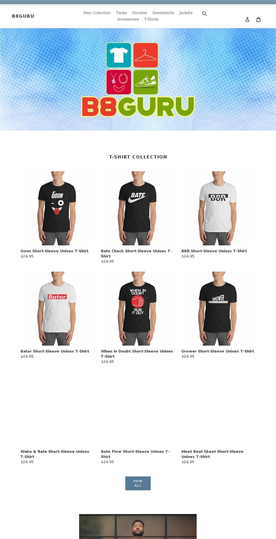 b8guru.com shopify website screenshot