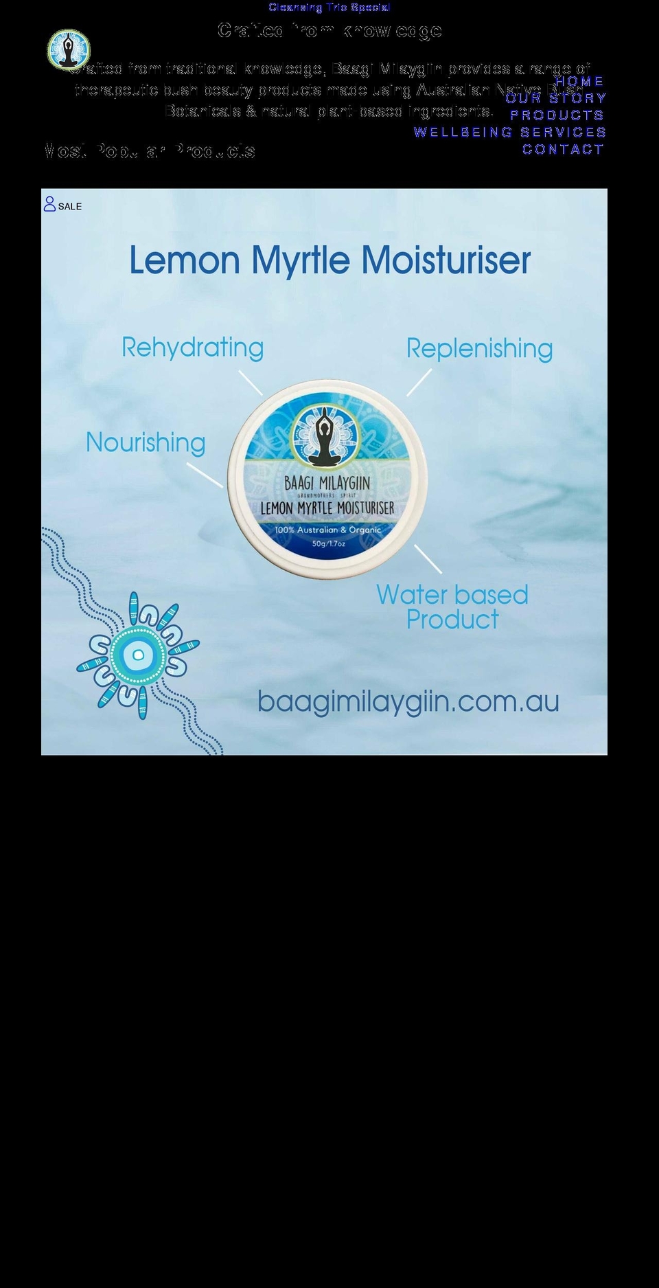 baagimilaygiin.com.au shopify website screenshot