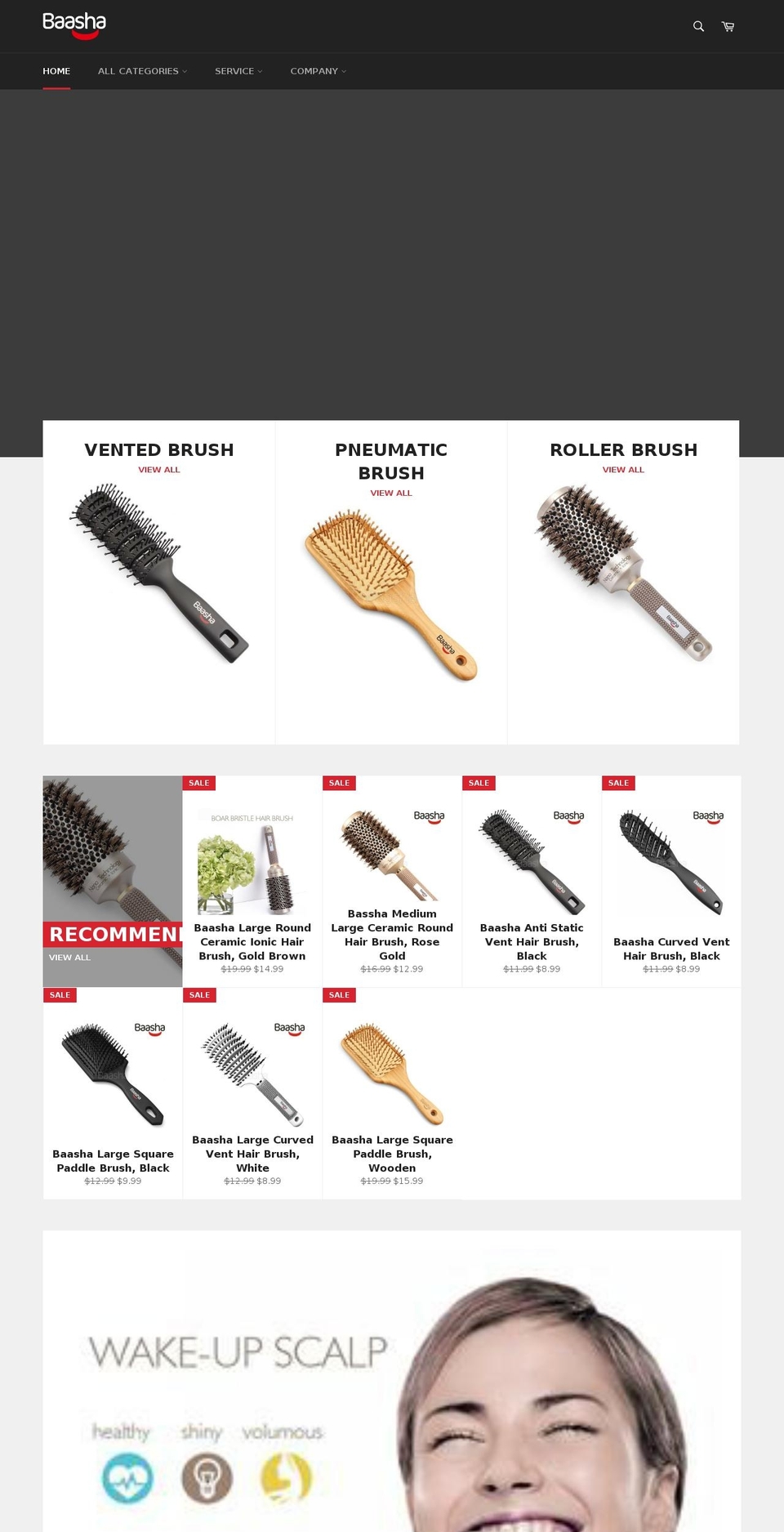 baashabeauty.com — Shopify storefront screenshot