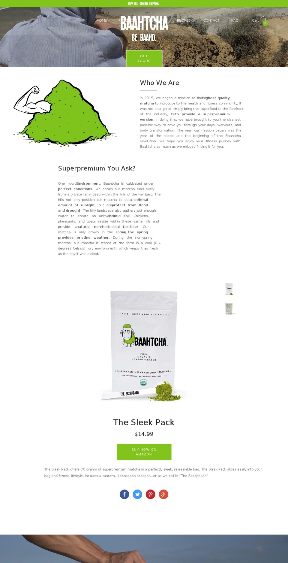 baatcha.com shopify website screenshot