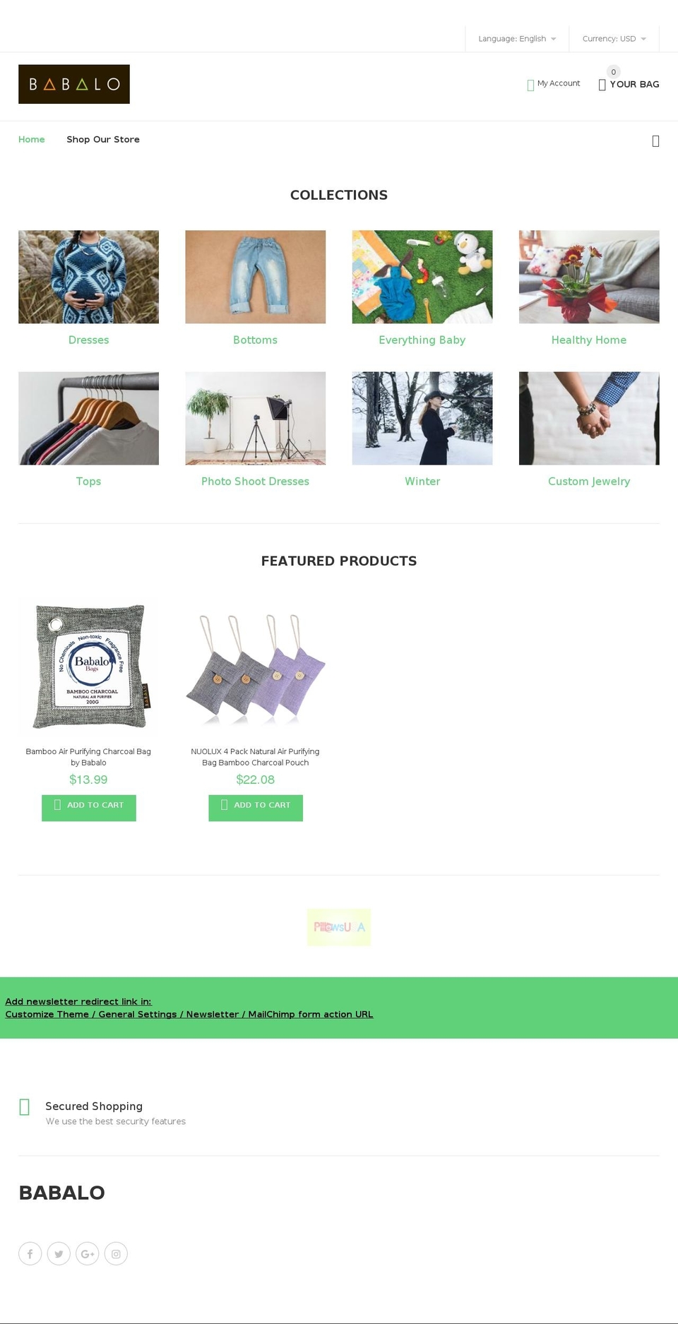 install-me-myshop-v-1-1-0 Shopify theme site example babalo.com