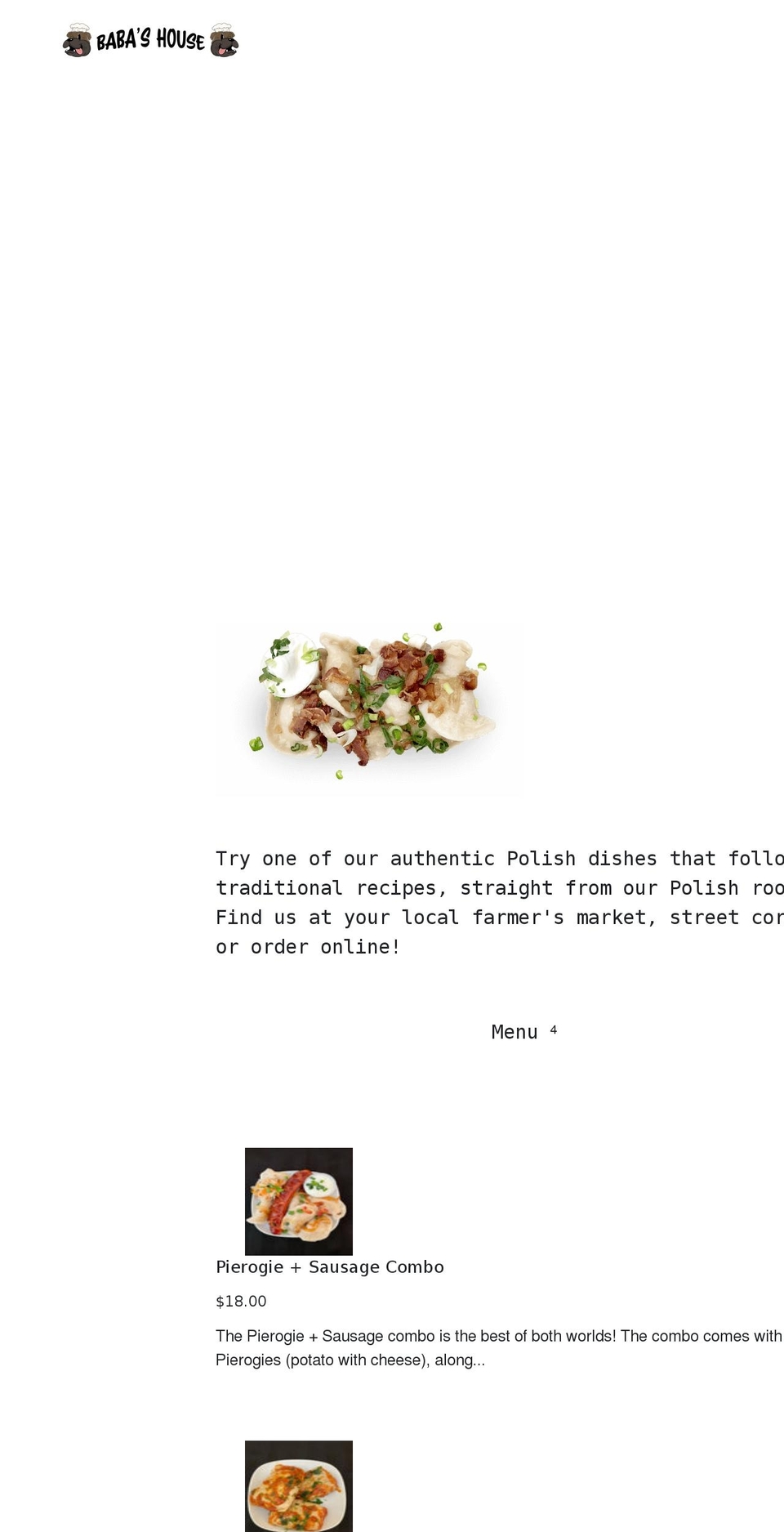 babashousekitchen.com shopify website screenshot